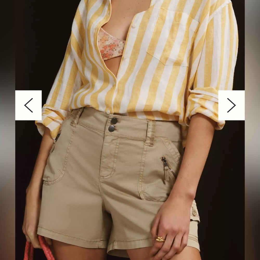 Anthropologie Marrakech Asher Cargo Shorts